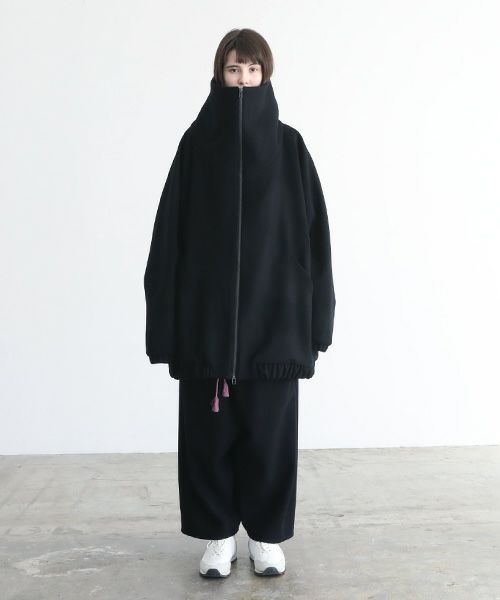 VUy.ヴウワイ.bluson coat vuy-a23-c01[BLACK]