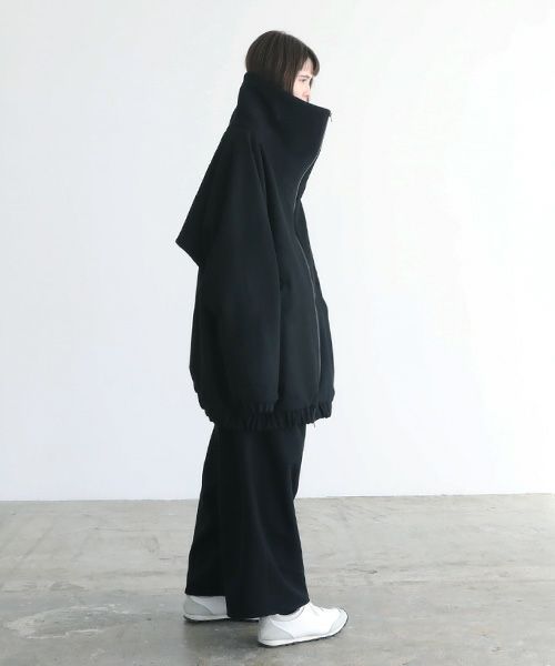 VUy.ヴウワイ.bluson coat vuy-a23-c01[BLACK]