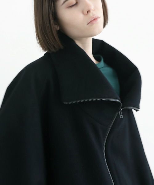 VUy.ヴウワイ.bluson coat vuy-a23-c01[BLACK]