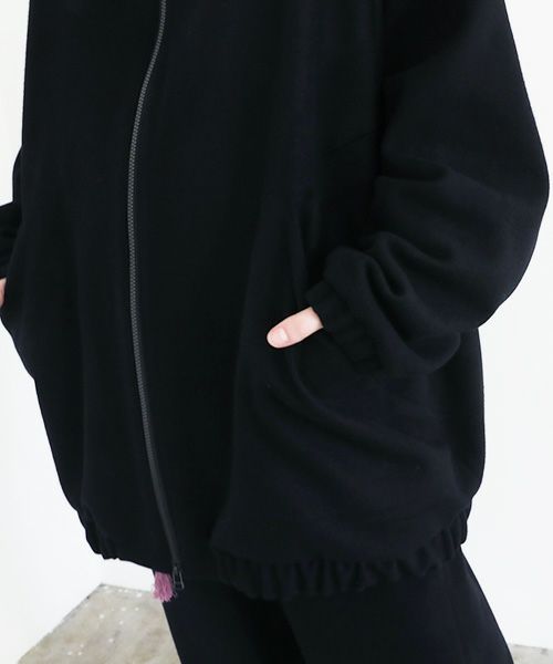 VUy.ヴウワイ.bluson coat vuy-a23-c01[BLACK]