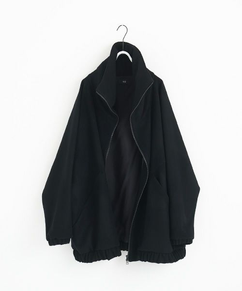 VUy.ヴウワイ.bluson coat vuy-a23-c01[BLACK]