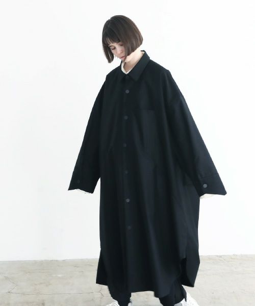 VUy.ヴウワイ.long coat vuy-a12-c02[BLACK]