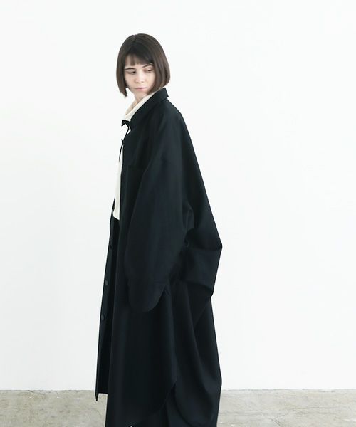 VUy.ヴウワイ.long coat vuy-a12-c02[BLACK]