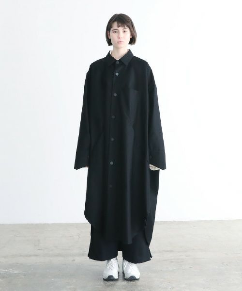 VUy.ヴウワイ.long coat vuy-a12-c02[BLACK]