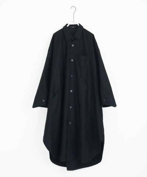 VUy.ヴウワイ.long coat vuy-a12-c02[BLACK]