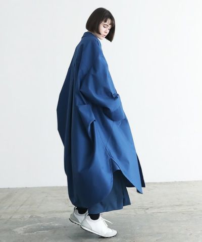 VUy.ヴウワイ.long coat vuy-a12-c02[BLUE]