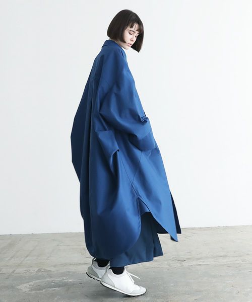 VUy.ヴウワイ.long coat vuy-a12-c02[BLUE]