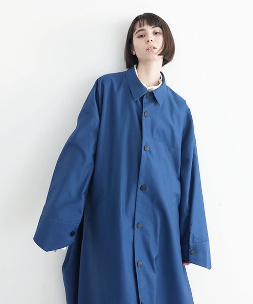 VUy.ヴウワイ.long coat vuy-a12-c02[BLUE]