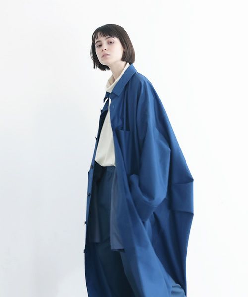 VUy.ヴウワイ.long coat vuy-a12-c02[BLUE]