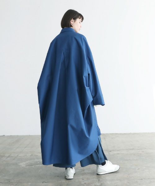 VUy.ヴウワイ.long coat vuy-a12-c02[BLUE]