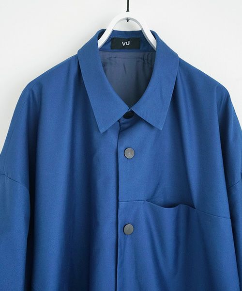 VUy.ヴウワイ.long coat vuy-a12-c02[BLUE]