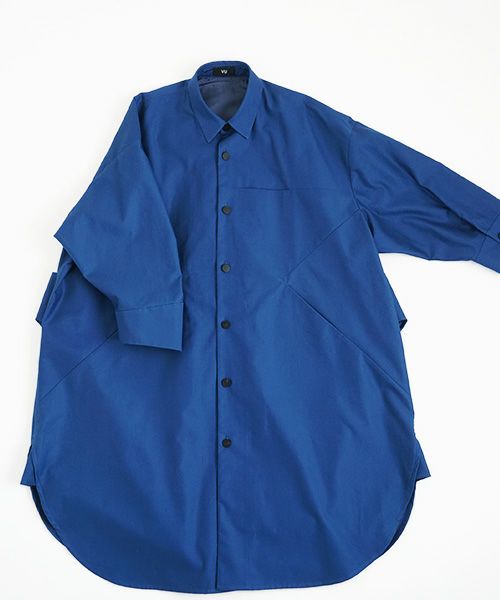 VUy.ヴウワイ.long coat vuy-a12-c02[BLUE]