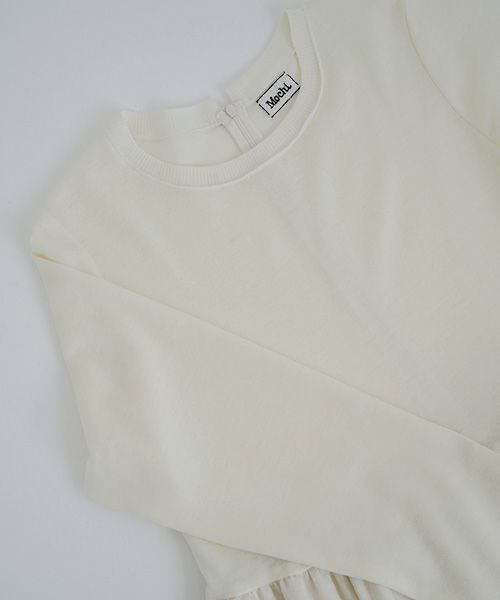 Mochi.モチ.panel dress [ma21-op-03/off white]