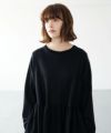 Mochi.モチ.panel dress [ma21-op-03/black]