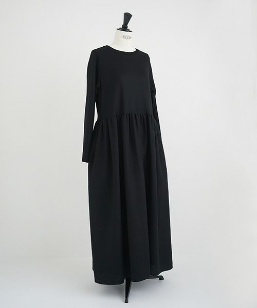 Mochi.モチ.panel dress [ma21-op-03/black]