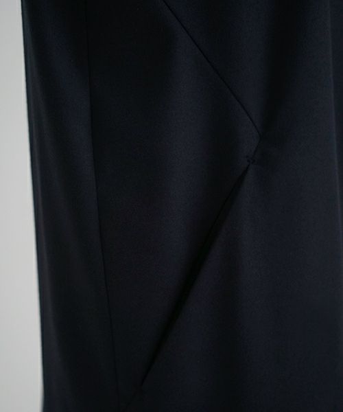 Mochi.モチ.vest dress [ma21-op-04/black]