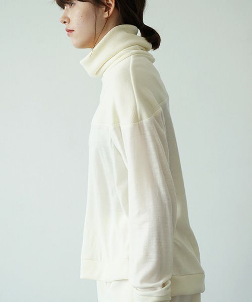 Mochi.モチ.turtleneck knit [ma21-kn-01/off white]