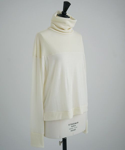 Mochi.モチ.turtleneck knit [ma21-kn-01/off white]