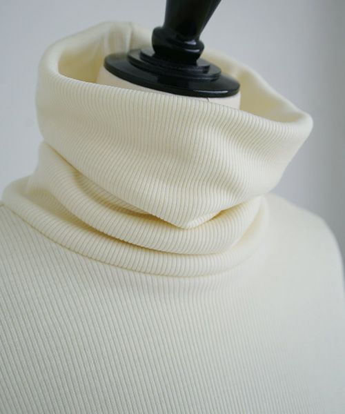 Mochi.モチ.turtleneck knit [ma21-kn-01/off white]