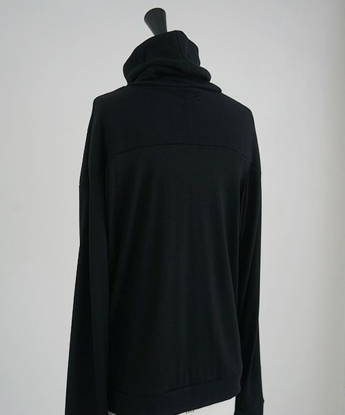 Mochi.モチ.turtleneck knit [ma21-kn-01/black]