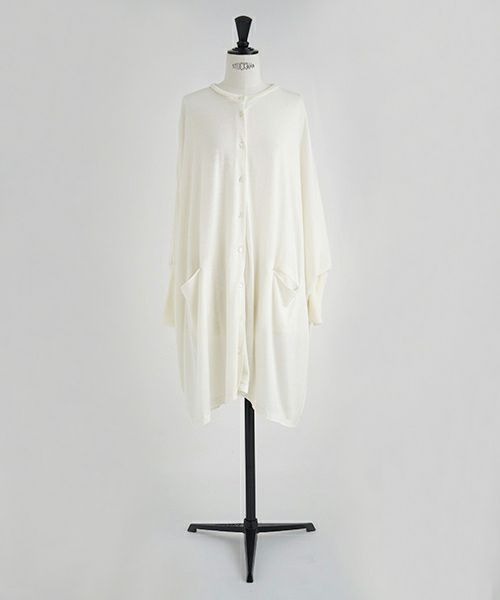 Mochi.モチ.dolman long knit cardigan [ma21-ca-01/off white]