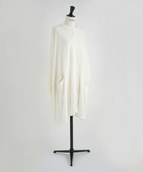 Mochi.モチ.dolman long knit cardigan [ma21-ca-01/off white]