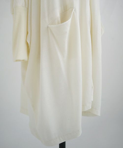 Mochi.モチ.dolman long knit cardigan [ma21-ca-01/off white]