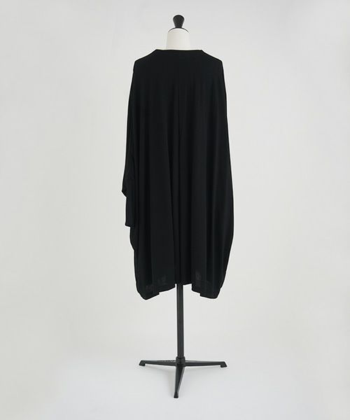Mochi.モチ.dolman long knit cardigan [ma21-ca-01/black]