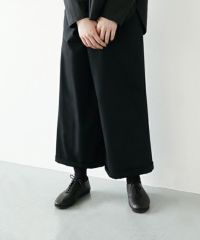 Mochi.モチ.asymmetry wide pants [ma21-pt-01/black]
