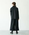 Mochi.モチ.asymmetry wide pants [ma21-pt-01/black]