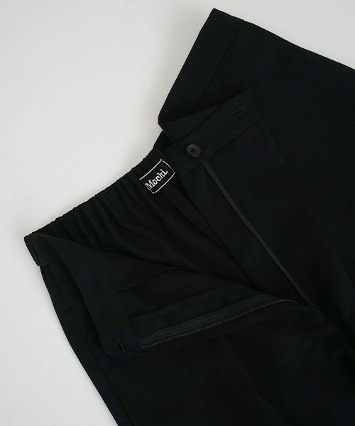 Mochi.モチ.asymmetry wide pants [ma21-pt-01/black]