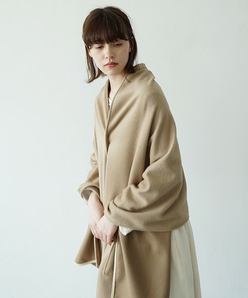 Mochi.モチ.pocket stole [ma21-st-01/tan]