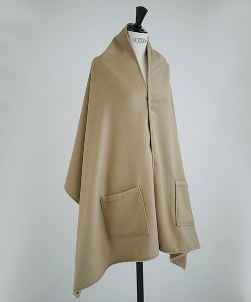 Mochi.モチ.pocket stole [ma21-st-01/tan]