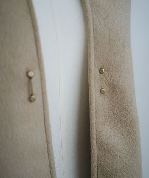 Mochi.モチ.pocket stole [ma21-st-01/tan]