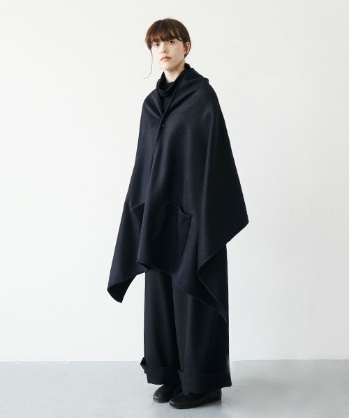 Mochi.モチ.pocket stole [ma21-st-01/black]