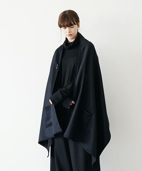 Mochi.モチ.pocket stole [ma21-st-01/black]