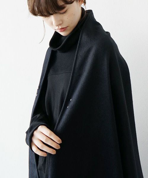 Mochi.モチ.pocket stole [ma21-st-01/black]