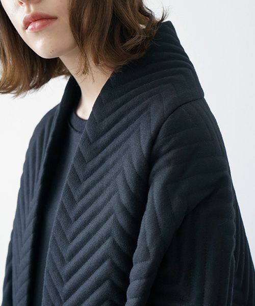 Mochi.モチ.cape coat [ma21-co-01/black]