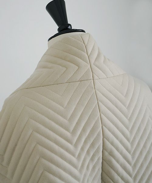 Mochi.モチ.cape coat [ma21-co-01/off white]