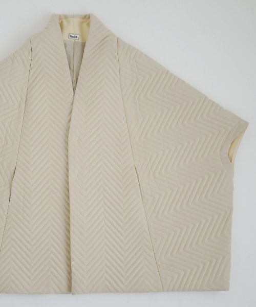 Mochi.モチ.cape coat [ma21-co-01/off white]