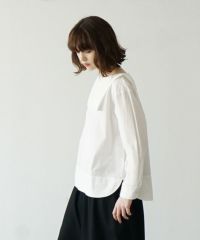 Mochi.モチ.sailor shirt [ma21-sh-01/white]