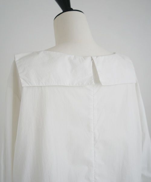 Mochi.モチ.sailor shirt [ma21-sh-01/white]