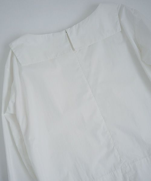 Mochi.モチ.sailor shirt [ma21-sh-01/white]