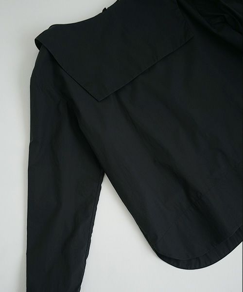 Mochi.モチ.sailor shirt [ma21-sh-01/black]