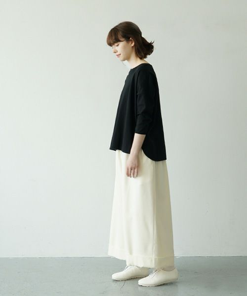 Mochi.モチ.cropped wide pants [ma21-pt-02/off white]