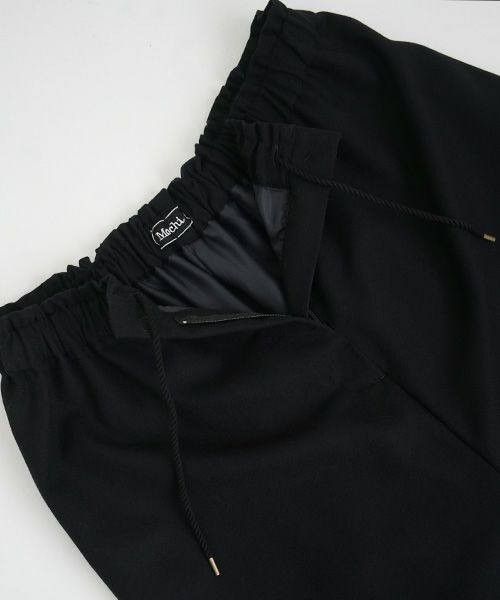 Mochi.モチ.cropped wide pants [ma21-pt-02/black]