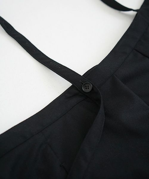 Mochi.モチ.suspender wide pants [mo-pt-01/black]
