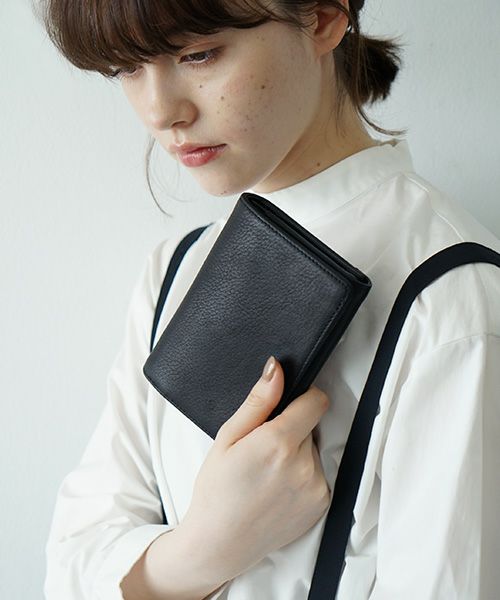 Mochi.モチ.folded wallet [ma-pro-06-/black]
