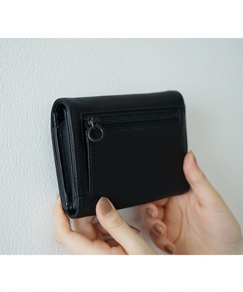 Mochi.モチ.folded wallet [ma-pro-06-/black]