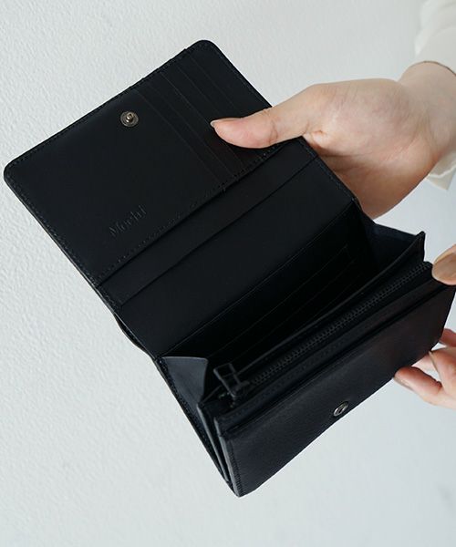 Mochi.モチ.folded wallet [ma-pro-06-/black]